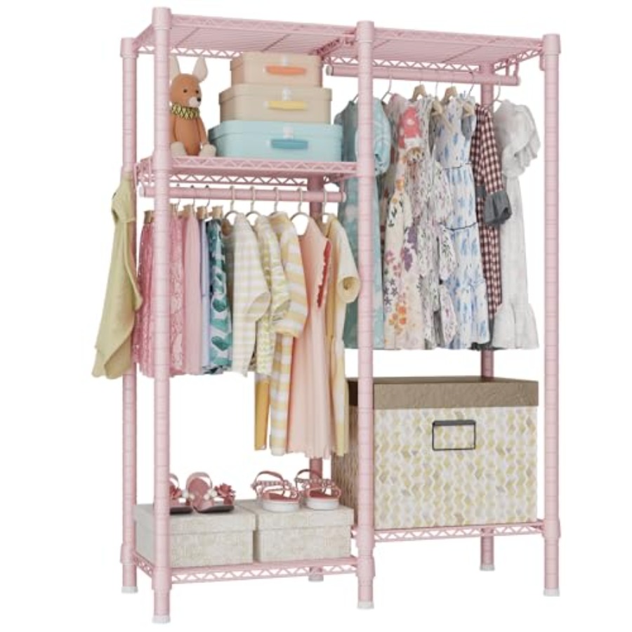 Baby Clothing Hanging Rack - F1 Clothes Rack for,Baby, Students, and