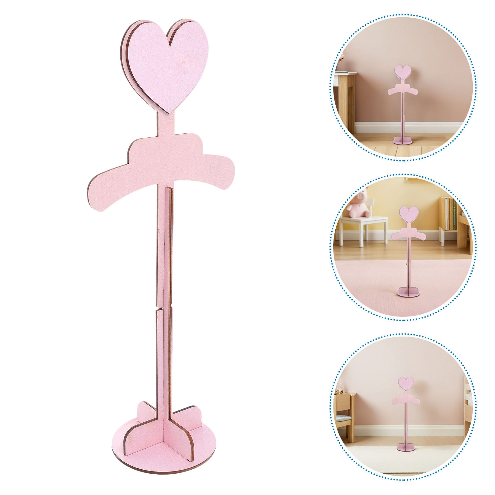2PCS Baby T Shirt Display Stan - Baby Clothing Hanging Rack recension och pris