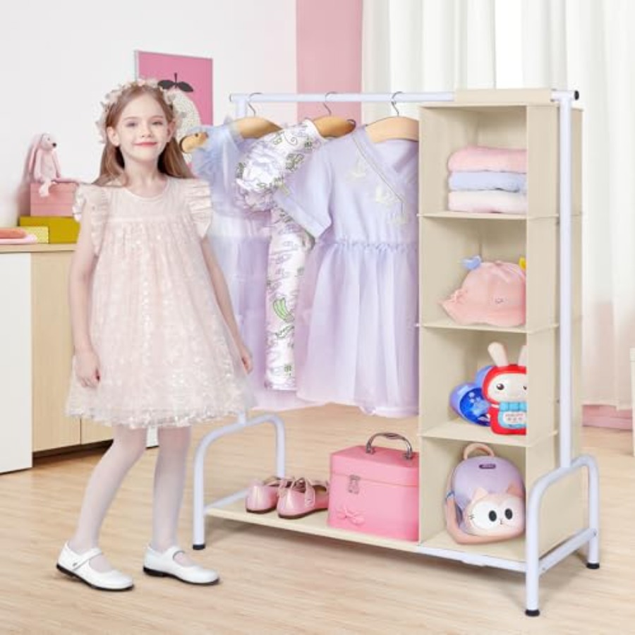 Clothing Rack with Hanging Org - Baby Clothing Hanging Rack recension och pris