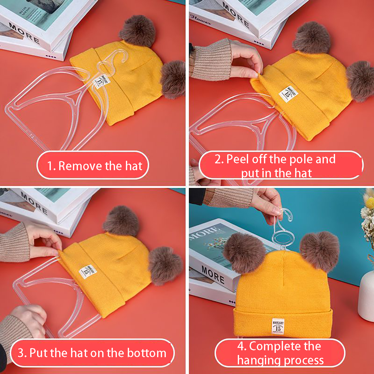 Simple Hat Display Rack Baby C - Baby Clothing Hanging Rack recension och pris