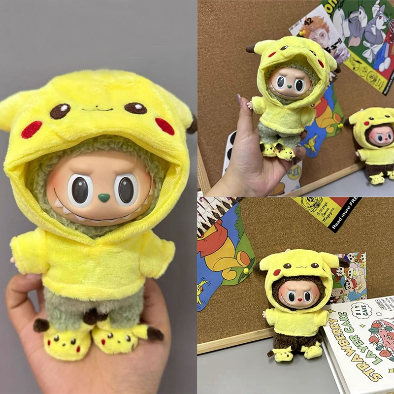 15 17cm For Labubu Doll Cartoo - Baby Clothing Items recension och pris