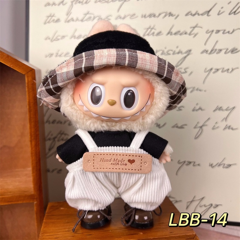 New 17cm Labubu Pendant With T - Baby Clothing High Quality recension och pris