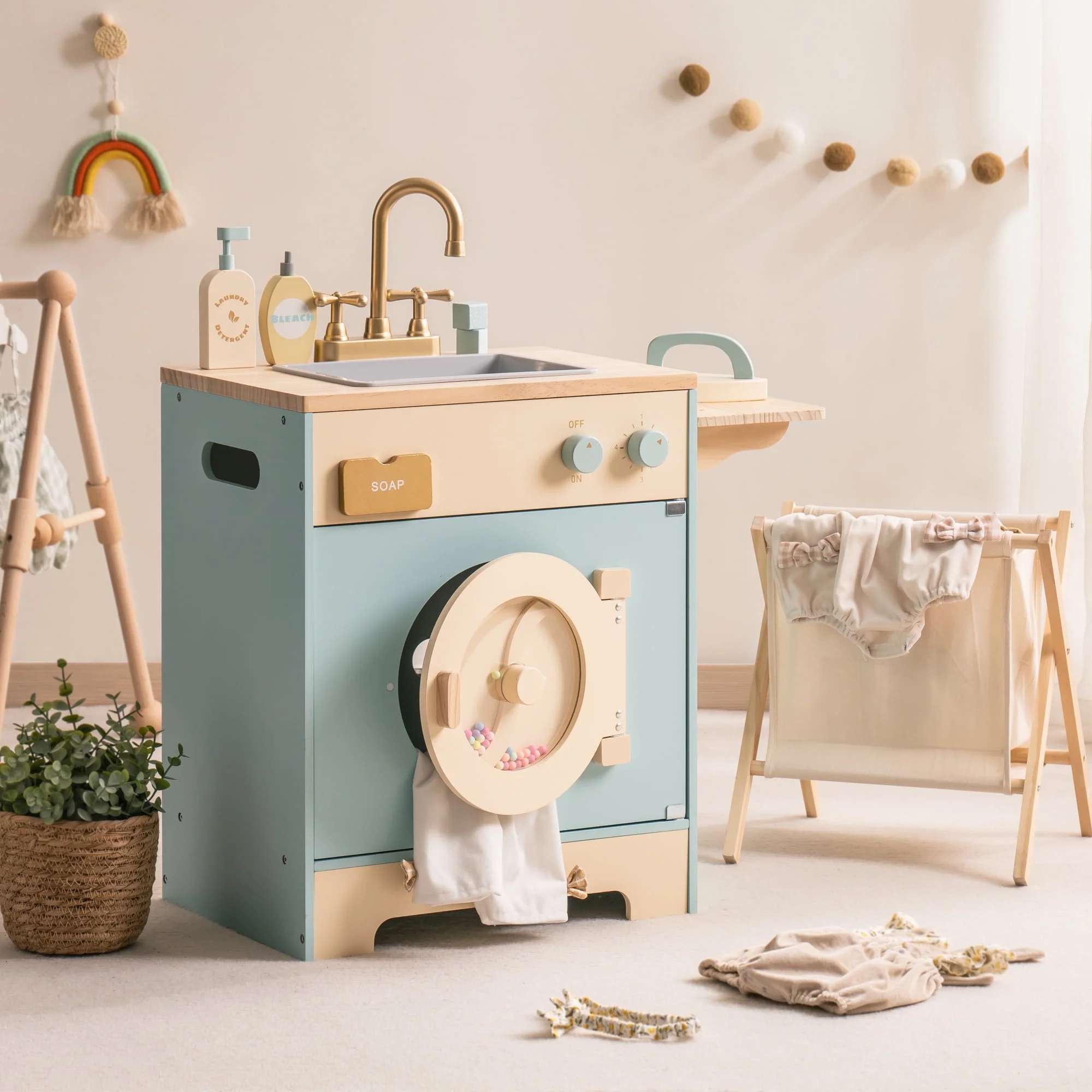 Robotime Robud Kitchen Washer  - Baby Clothing Washing Machine recension och pris