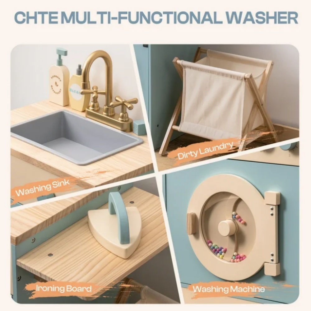 Robotime Robud Kitchen Washer  - Baby Clothing Washing Machine recension och pris
