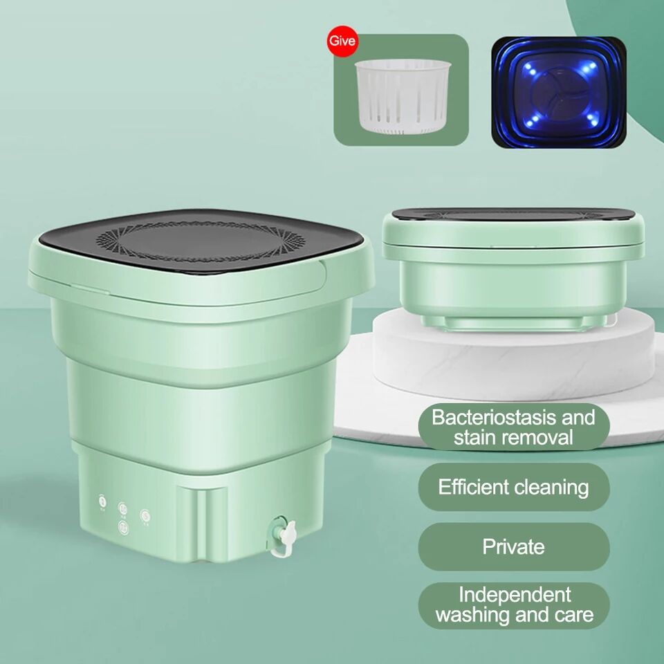 Mini Folding Washing Machine W - Baby Clothing Washing Machine recension och pris