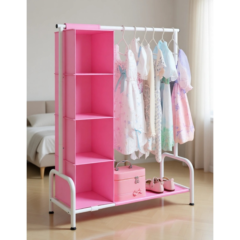 Tall Kids Clothing Rack with H - Baby Clothing Hanging Rack recension och pris