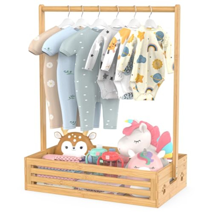 Baby Clothing Rack for Toddler - Baby Clothing Hanging Rack recension och pris