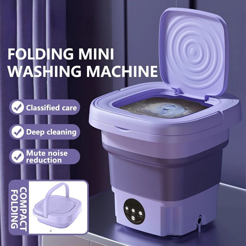 Hot Folding Portable Washing M - Baby Clothing Washing Machine recension och pris