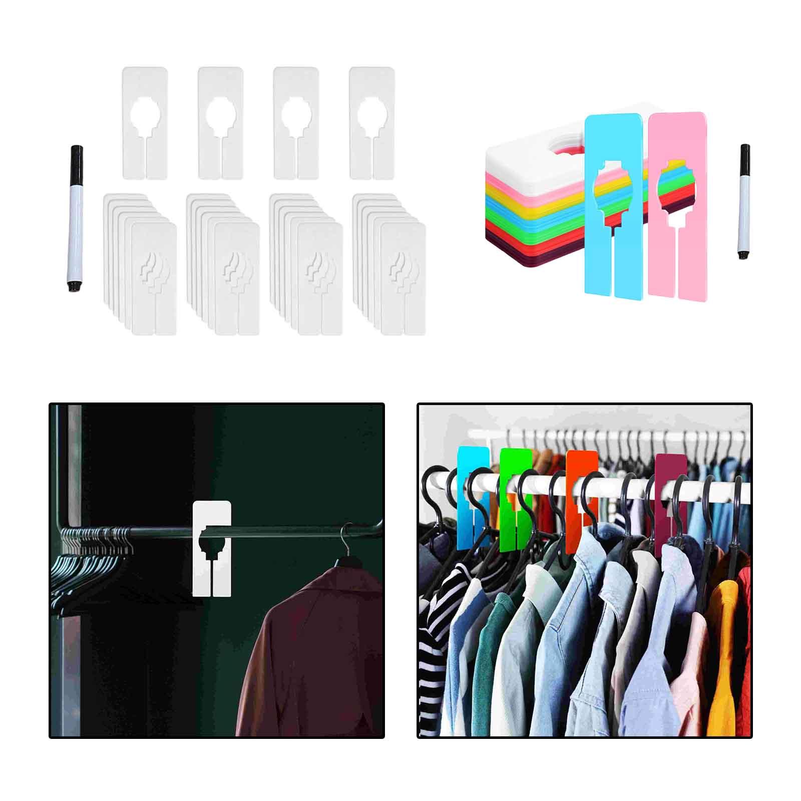 28x Clothing Size Closet Rack  - Baby Clothing Hanging Rack recension och pris