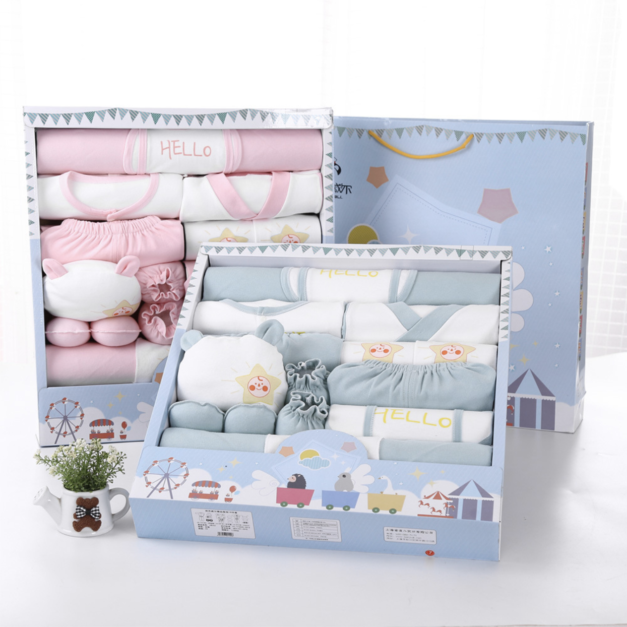 Hot 18 Pcs New Born Baby Suppl - Baby Clothing High Quality recension och pris