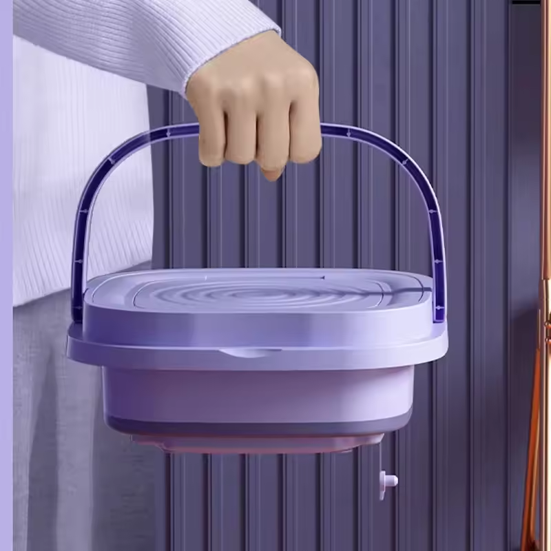 Portable Folding Mini Washing  - Baby Clothing Washing Machine recension och pris