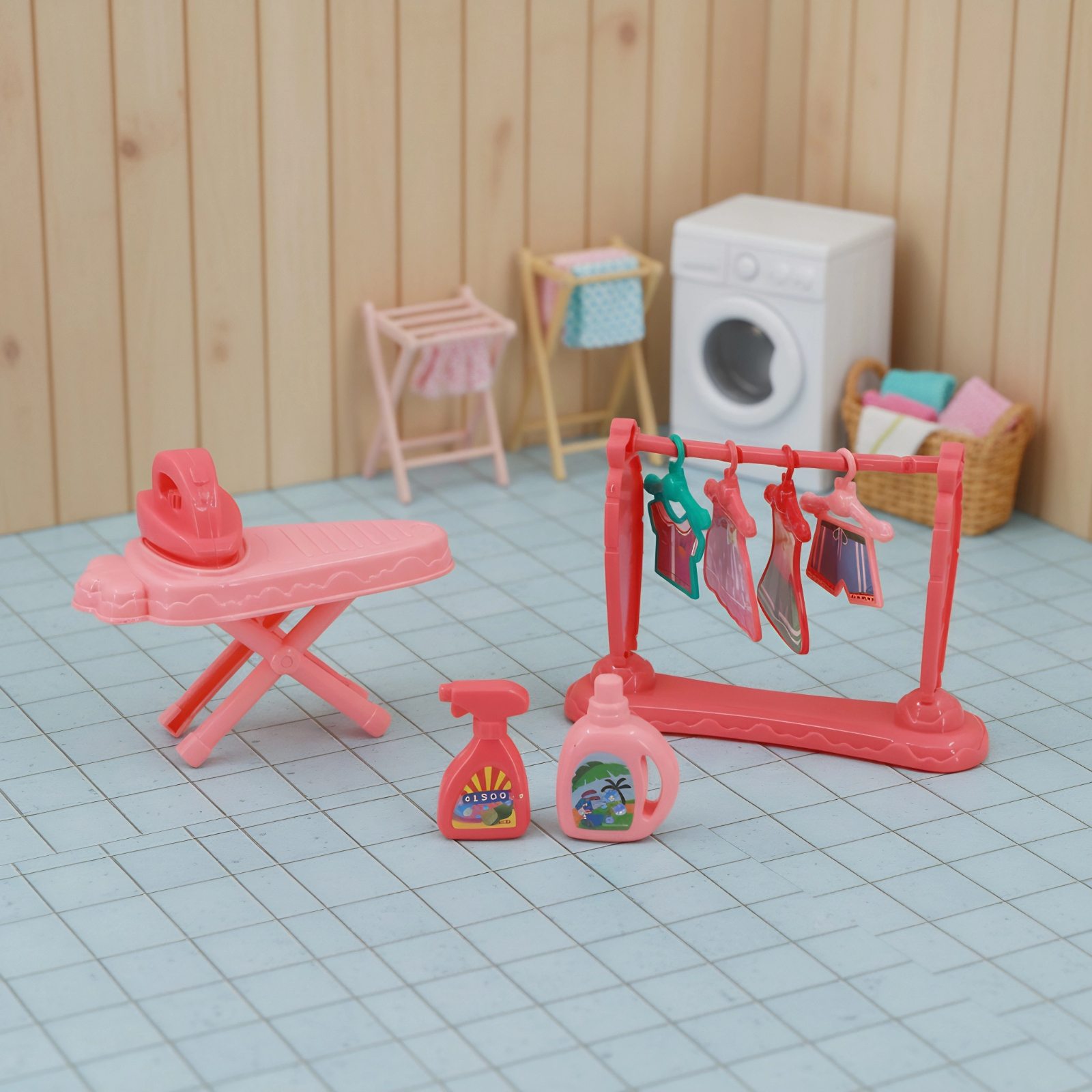 New Home Toy Mini Drying Rack  - Baby Clothing Washing Machine recension och pris