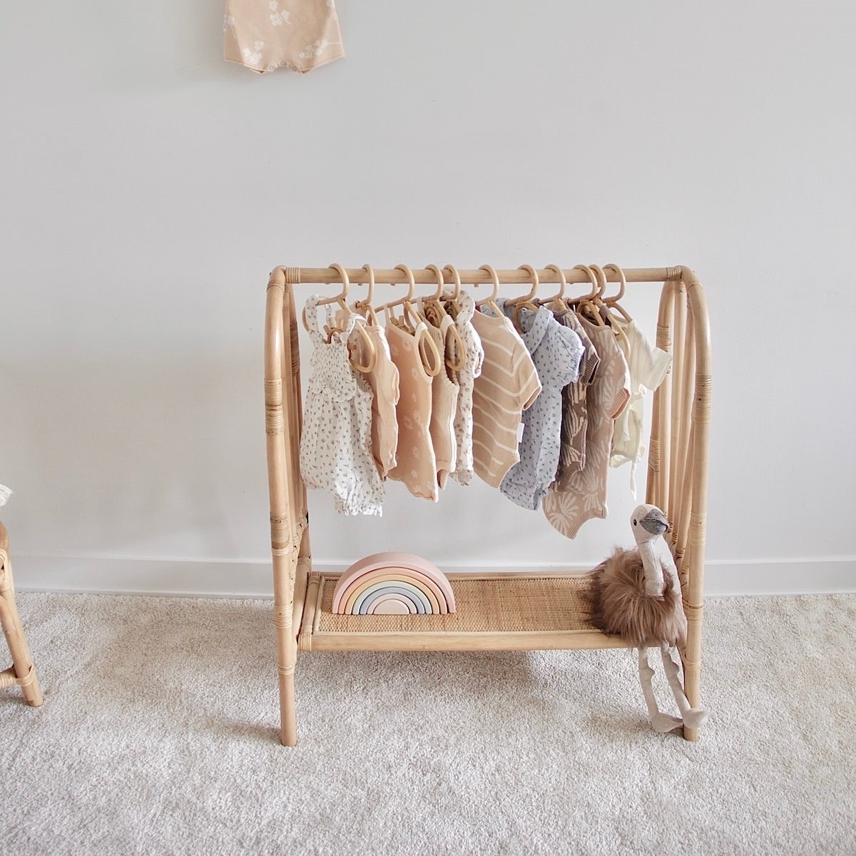 Decorative small hangers, hand - Baby Clothing Hanging Rack recension och pris