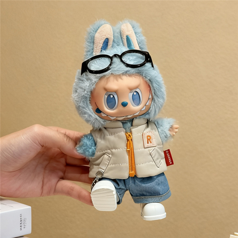 For 15 17cm Labubu Doll Solid  - Baby Clothing Items recension och pris