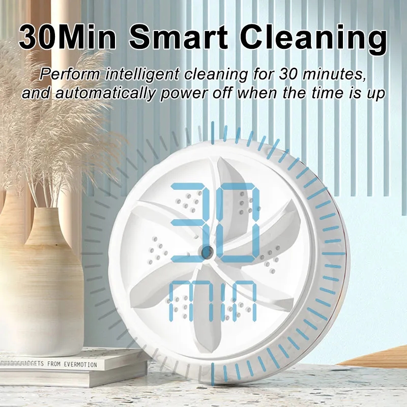 60W Portable Turbo Washing Mac - Baby Clothing Washing Machine recension och pris