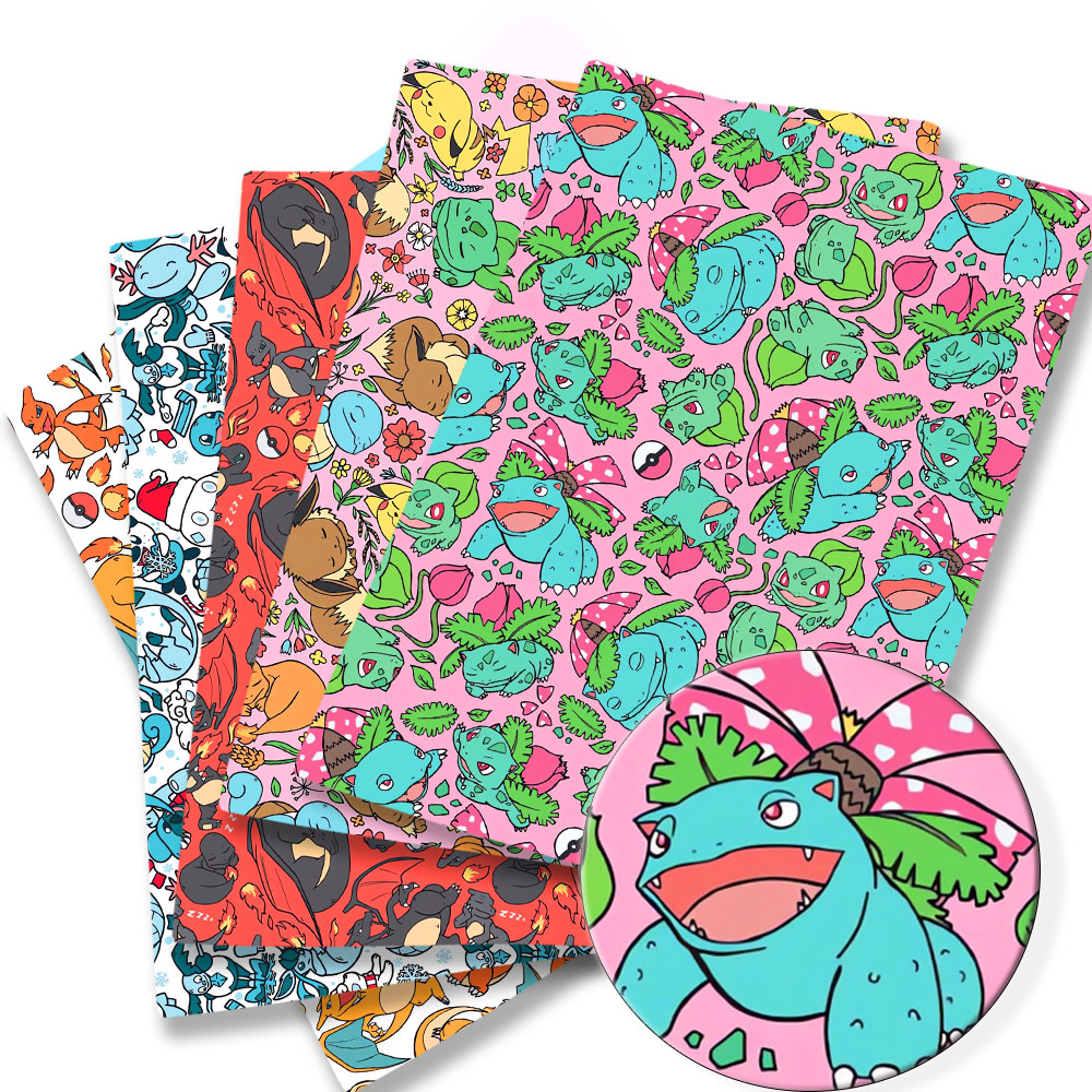 Pokemon Cartoon Fabric140*50cm - Baby Clothing Items recension och pris