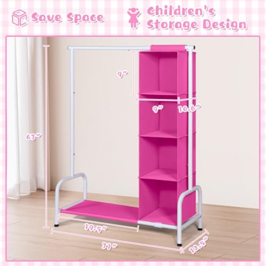 Clothing Rack with Hanging Org - Baby Clothing Hanging Rack recension och pris