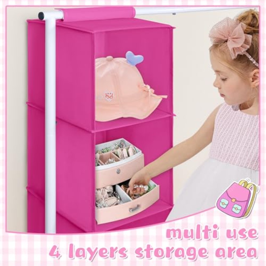 Clothing Rack with Hanging Org - Baby Clothing Hanging Rack recension och pris