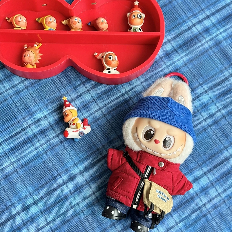 For 15 17cm Labubu Doll Winter - Baby Clothing Items recension och pris
