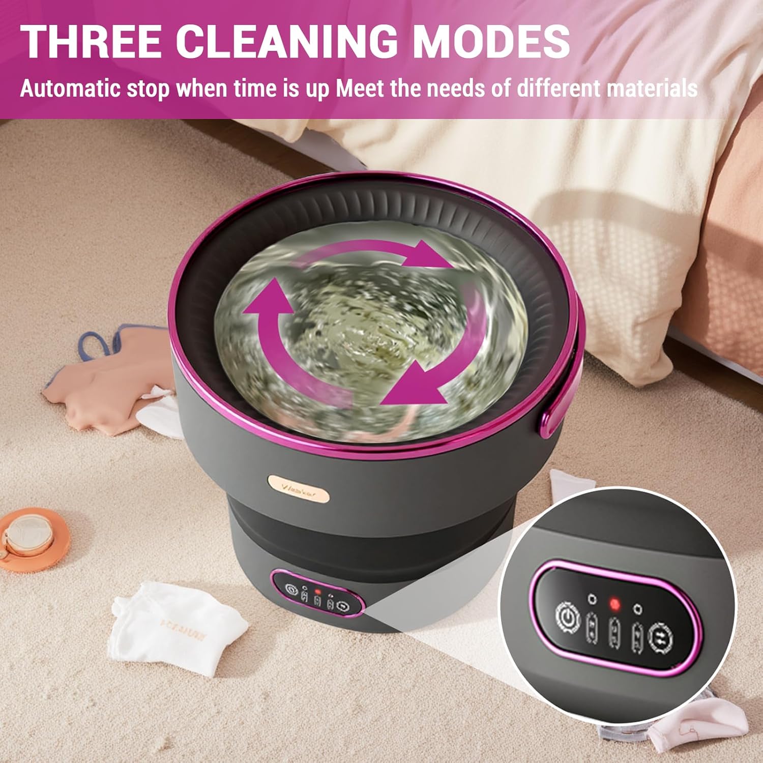 Portable Washing Machine 13L F - Baby Clothing Washing Machine recension och pris
